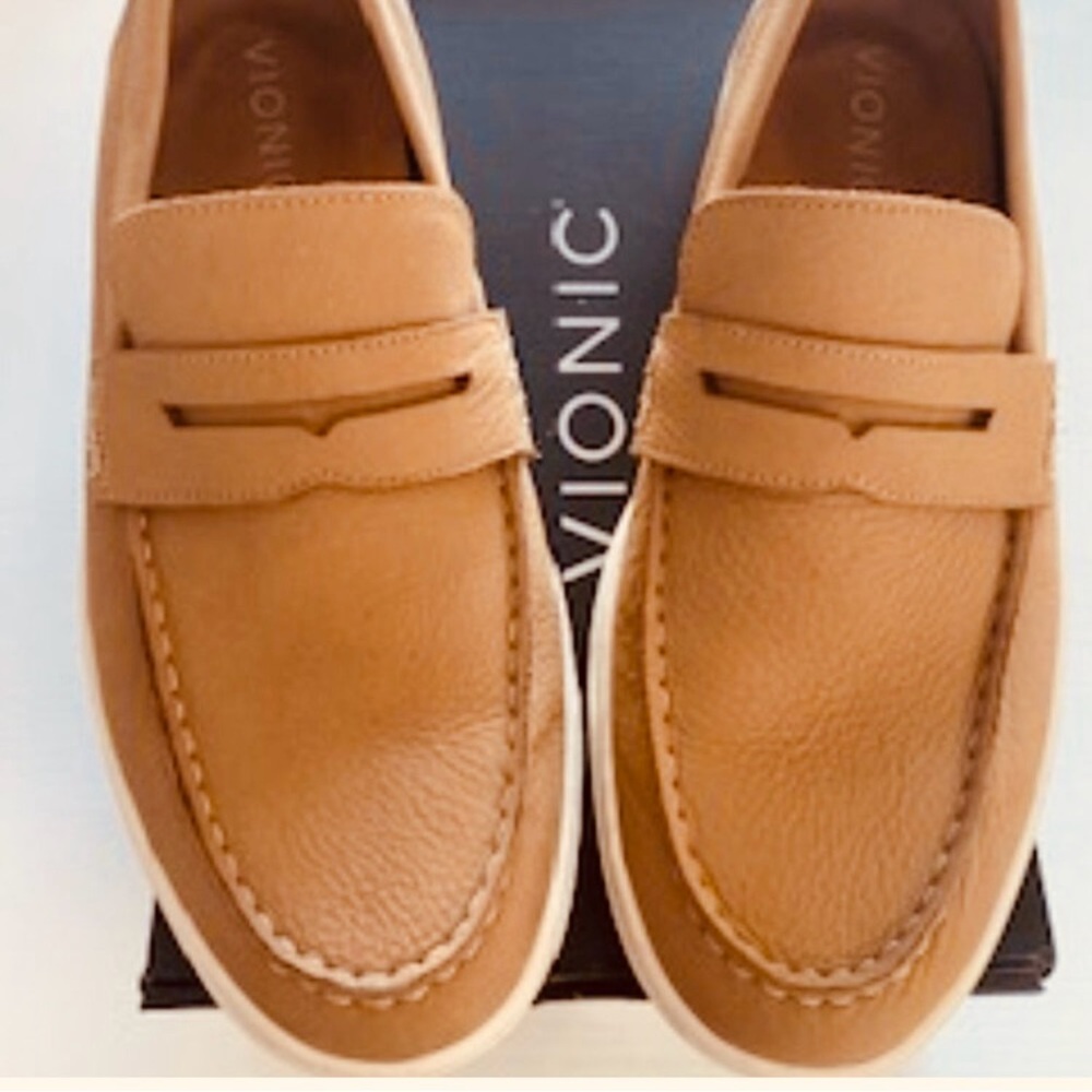 Vionic Tan Loafers